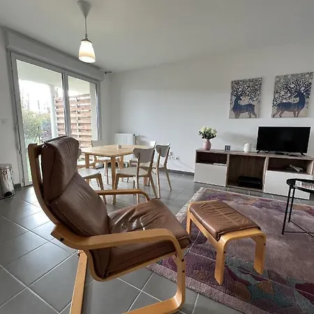 Apartmán Le Quinze Sols - 5p - Proche Aeroport & Airbus *